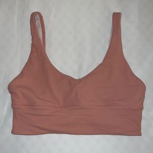 Lululemon Align Bra Pink Reversible Size 6